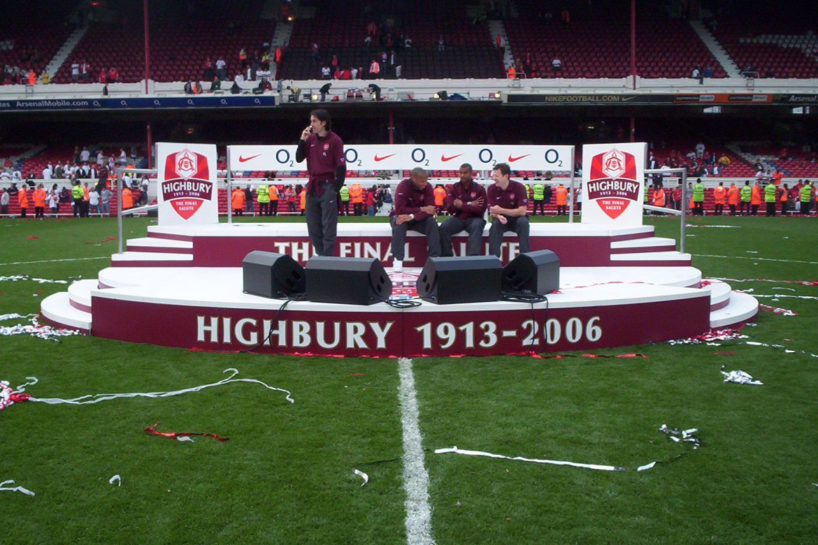 Arsenal Football Club, Highbury Stadium - Rock Constructions