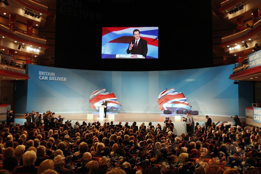 The Conservative Party Conference, ICC Birmingham Rock Constructions